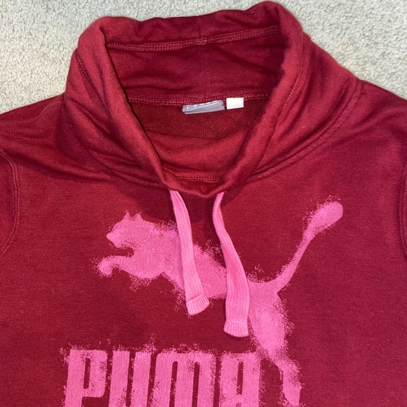 Puma scoop neck sweatshirt with pockets - Picture 3 of 9